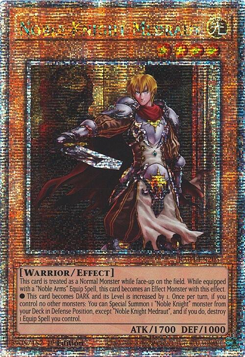 Noble Knight Medraut [RA04-EN205] Quarter Century Secret Rare | Gear Gaming Bentonville