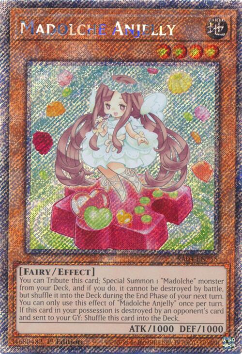 Madolche Anjelly [RA04-EN215] Platinum Secret Rare | Gear Gaming Bentonville