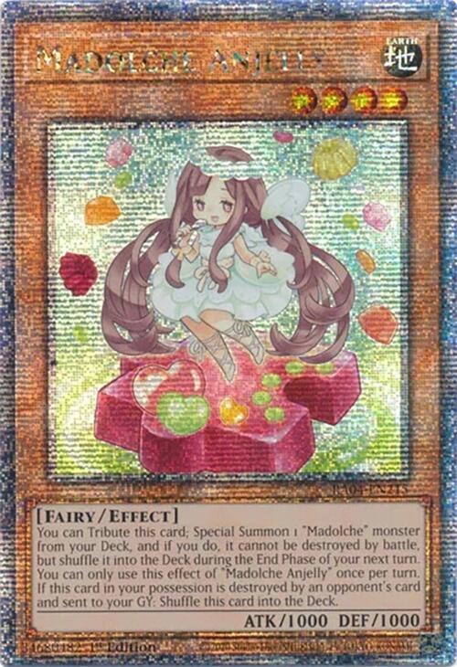 Madolche Anjelly [RA04-EN215] Quarter Century Secret Rare | Gear Gaming Bentonville