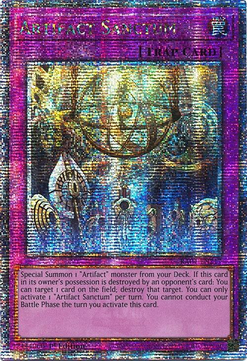 Artifact Sanctum [RA04-EN217] Quarter Century Secret Rare | Gear Gaming Bentonville
