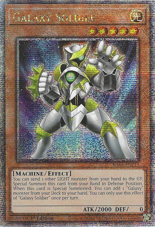 Galaxy Soldier [RA04-EN219] Quarter Century Secret Rare | Gear Gaming Bentonville