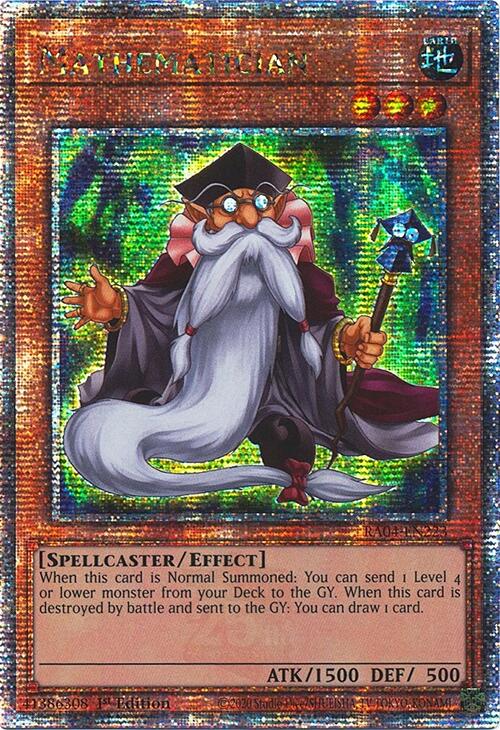 Mathematician [RA04-EN223] Quarter Century Secret Rare | Gear Gaming Bentonville