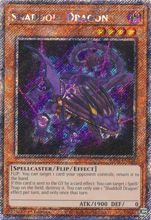Shaddoll Dragon [RA04-EN228] Platinum Secret Rare | Gear Gaming Bentonville