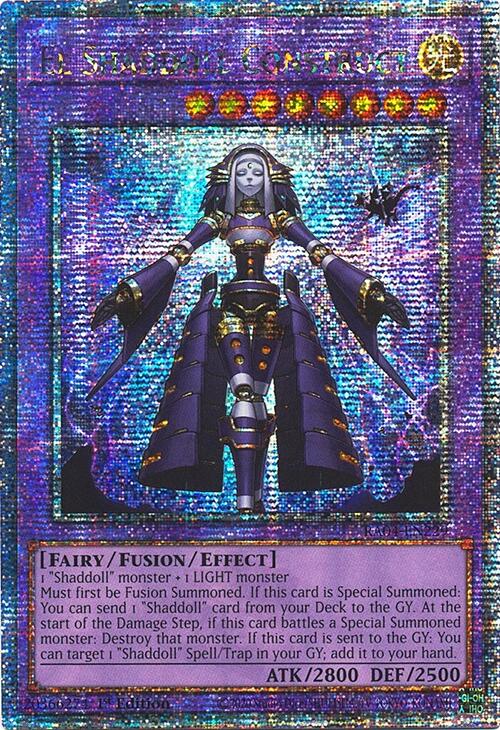 El Shaddoll Construct [RA04-EN229] Quarter Century Secret Rare | Gear Gaming Bentonville