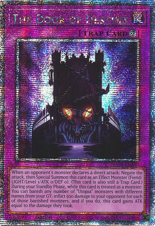 The Door of Destiny [RA04-EN240] Quarter Century Secret Rare | Gear Gaming Bentonville