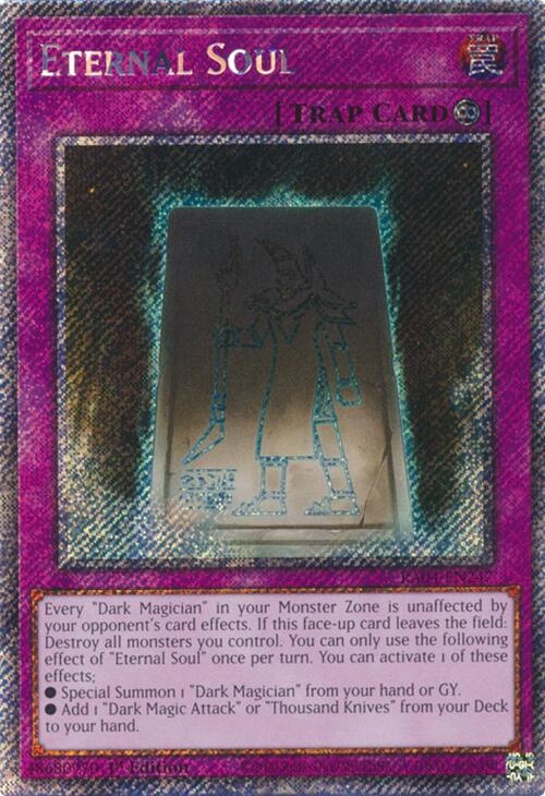 Eternal Soul [RA04-EN247] Platinum Secret Rare | Gear Gaming Bentonville