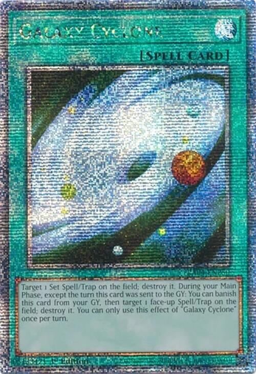 Galaxy Cyclone [RA04-EN250] Quarter Century Secret Rare | Gear Gaming Bentonville