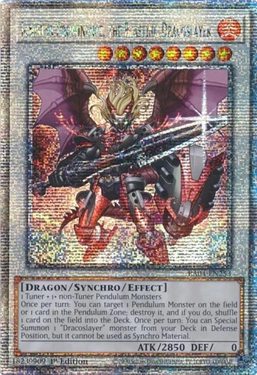 Ignister Prominence, the Blasting Dracoslayer [RA04-EN253] Quarter Century Secret Rare | Gear Gaming Bentonville