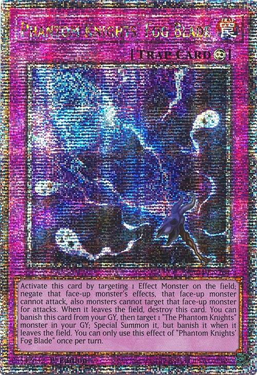 Phantom Knights' Fog Blade [RA04-EN264] Quarter Century Secret Rare | Gear Gaming Bentonville