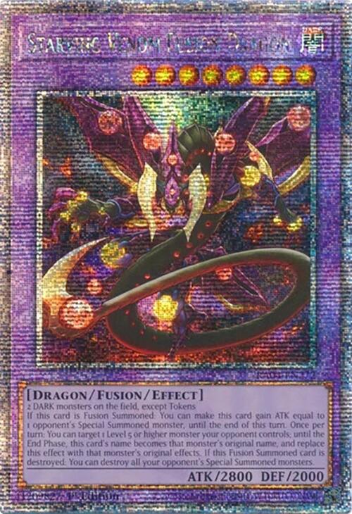 Starving Venom Fusion Dragon [RA04-EN272] Quarter Century Secret Rare | Gear Gaming Bentonville