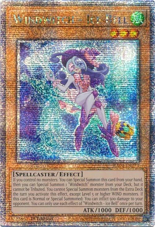 Windwitch - Ice Bell [RA04-EN273] Quarter Century Secret Rare | Gear Gaming Bentonville