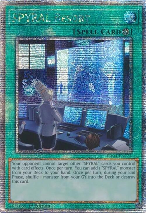 SPYRAL Resort [RA04-EN277] Quarter Century Secret Rare | Gear Gaming Bentonville