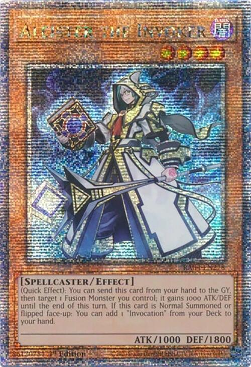 Aleister the Invoker [RA04-EN278] Quarter Century Secret Rare | Gear Gaming Bentonville