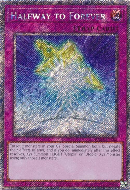 Halfway to Forever [RA04-EN285] Platinum Secret Rare | Gear Gaming Bentonville
