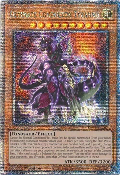 Ultimate Conductor Tyranno [RA04-EN287] Quarter Century Secret Rare | Gear Gaming Bentonville