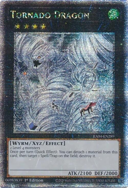 Tornado Dragon [RA04-EN289] Quarter Century Secret Rare | Gear Gaming Bentonville