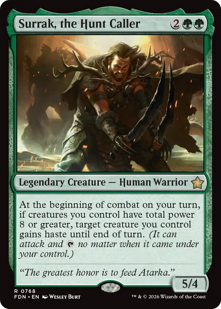 Surrak, the Hunt Caller (0768) [Foundations] | Gear Gaming Bentonville