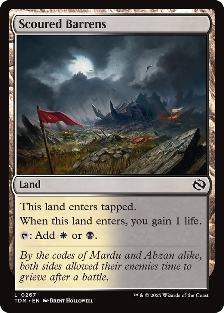 Scoured Barrens [Tarkir: Dragonstorm] | Gear Gaming Bentonville