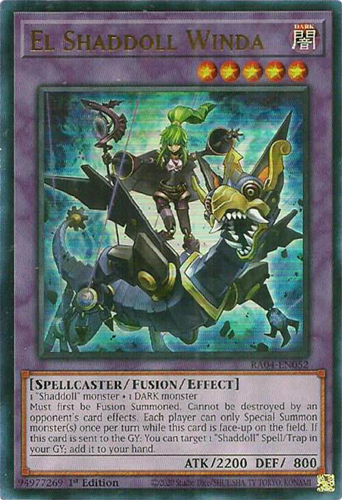 El Shaddoll Winda [RA04-EN052] Ultra Rare | Gear Gaming Bentonville
