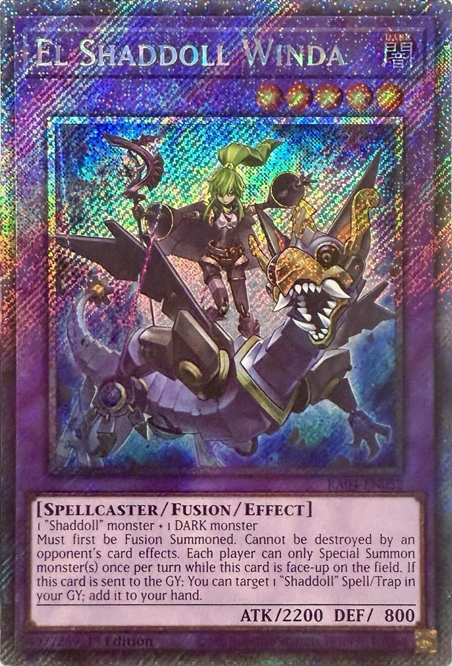 El Shaddoll Winda [RA04-EN052] Platinum Secret Rare | Gear Gaming Bentonville