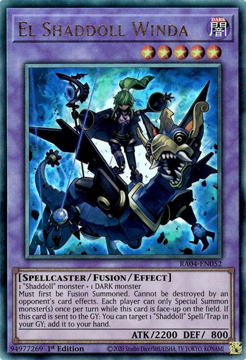 El Shaddoll Winda [RA04-EN052] Prismatic Ultimate Rare | Gear Gaming Bentonville