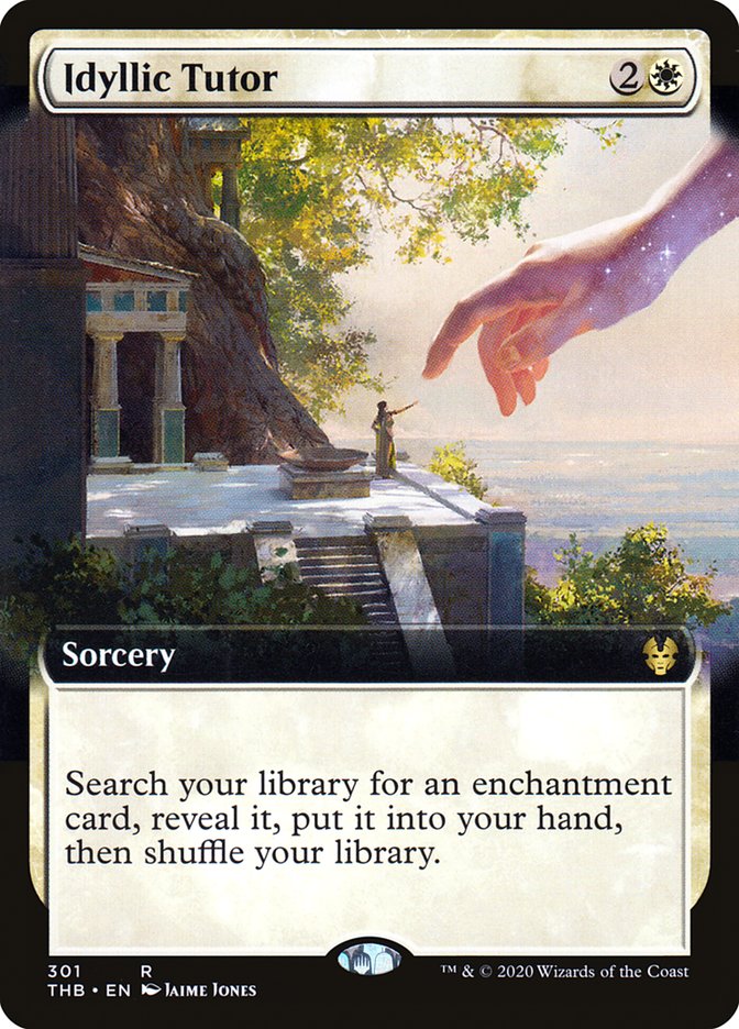 Idyllic Tutor (Extended Art) [Theros Beyond Death] | Gear Gaming Bentonville