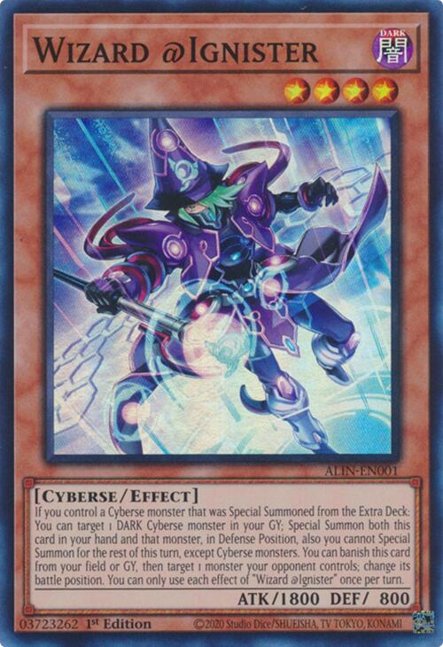Wizard @Ignister [ALIN-EN001] Super Rare | Gear Gaming Bentonville