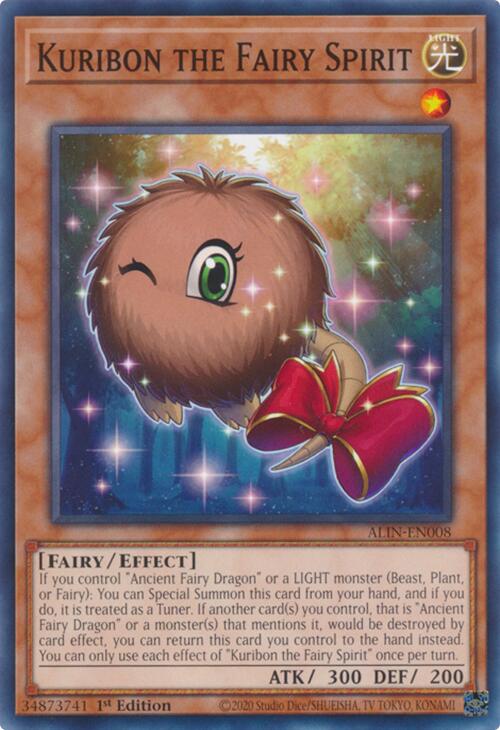 Kuribon the Fairy Spirit [ALIN-EN008] Common | Gear Gaming Bentonville