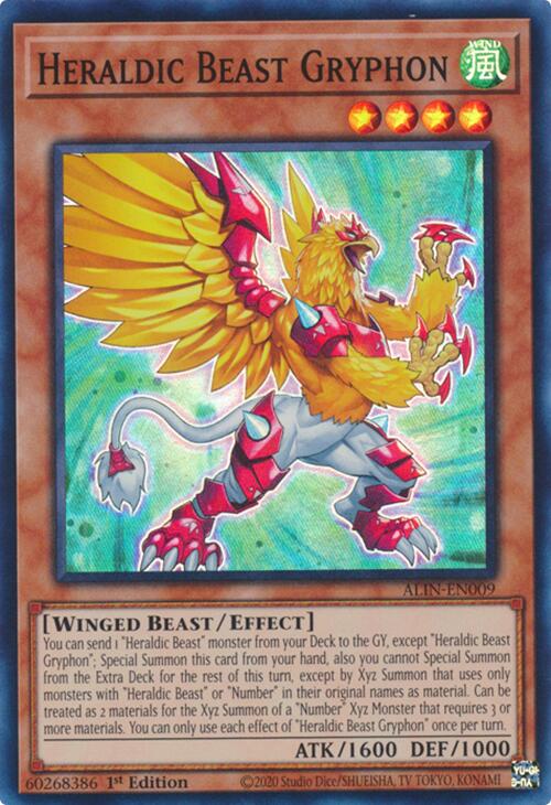 Heraldic Beast Gryphon [ALIN-EN009] Super Rare | Gear Gaming Bentonville