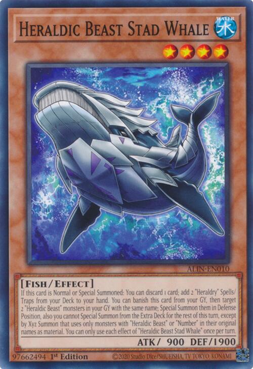 Heraldic Beast Stad Whale [ALIN-EN010] Common | Gear Gaming Bentonville