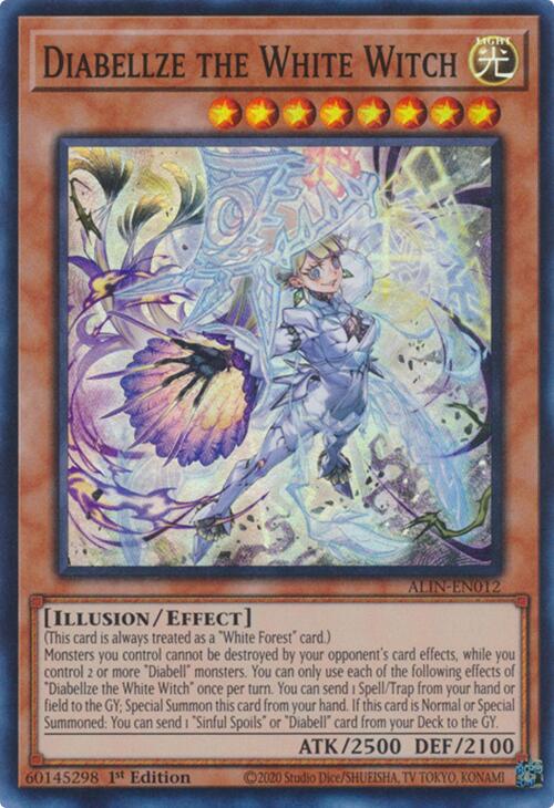 Diabellze the White Witch [ALIN-EN012] Super Rare | Gear Gaming Bentonville