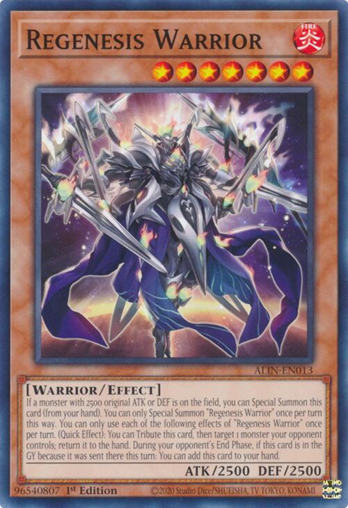 Regenesis Warrior [ALIN-EN013] Common | Gear Gaming Bentonville