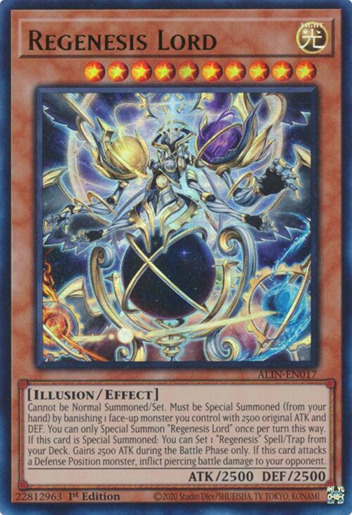 Regenesis Lord [ALIN-EN017] Ultra Rare | Gear Gaming Bentonville