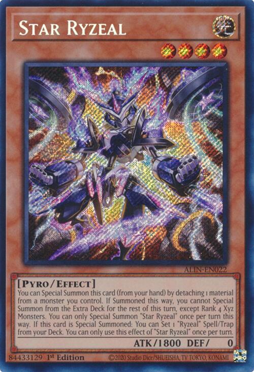 Star Ryzeal [ALIN-EN022] Secret Rare | Gear Gaming Bentonville