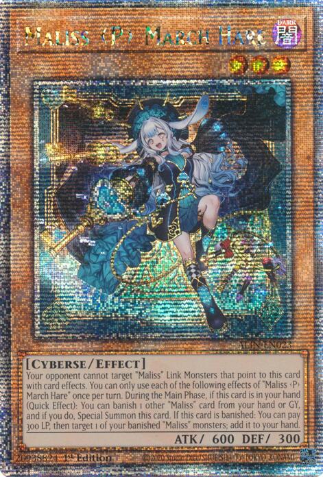 Maliss P March Hare [ALIN-EN023] Quarter Century Secret Rare | Gear Gaming Bentonville