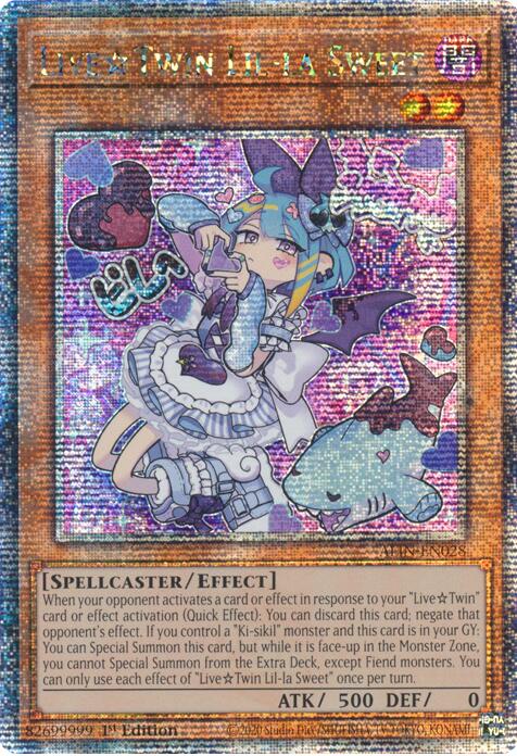 Live Twin Lil-la Sweet [ALIN-EN028] Quarter Century Secret Rare | Gear Gaming Bentonville