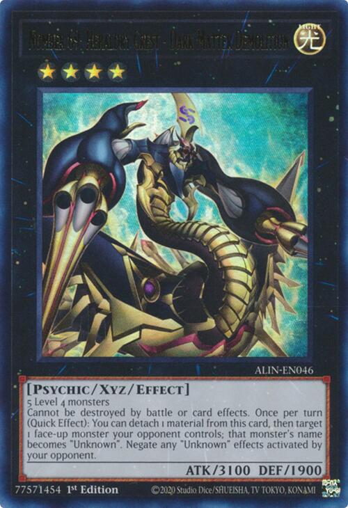 Number 69: Heraldry Crest - Dark Matter Demolition [ALIN-EN046] Ultra Rare | Gear Gaming Bentonville