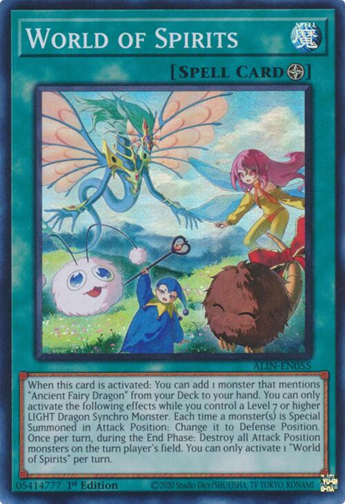 World of Spirits [ALIN-EN055] Super Rare | Gear Gaming Bentonville