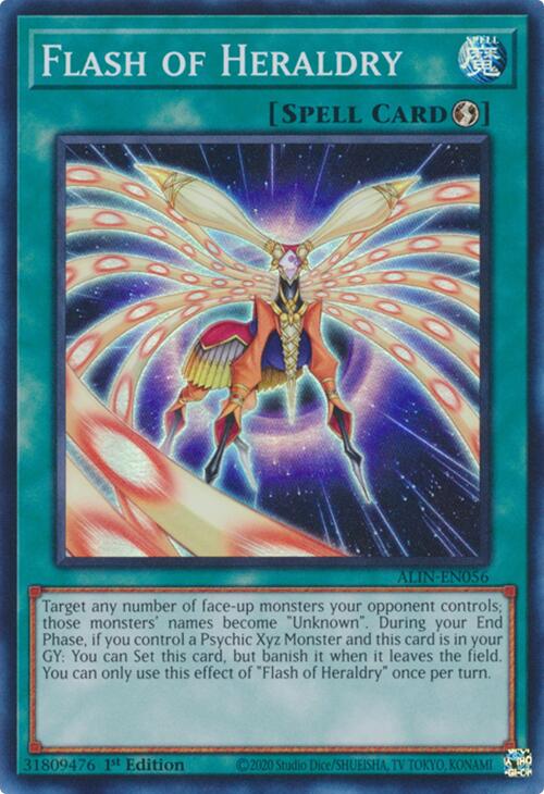 Flash of Heraldry [ALIN-EN056] Super Rare | Gear Gaming Bentonville