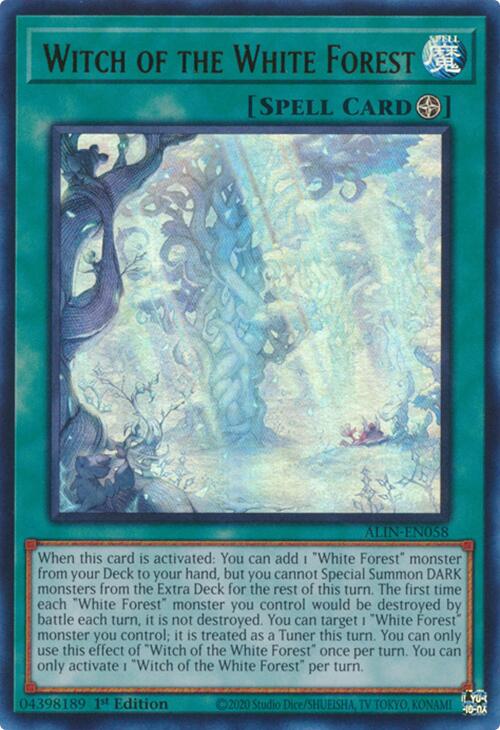 Witch of the White Forest [ALIN-EN058] Ultra Rare | Gear Gaming Bentonville