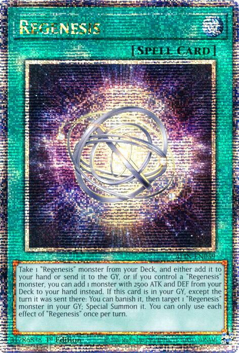 Regenesis [ALIN-EN059] Quarter Century Secret Rare | Gear Gaming Bentonville