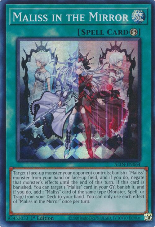 Maliss in the Mirror [ALIN-EN064] Super Rare | Gear Gaming Bentonville