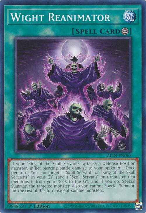 Wight Reanimator [ALIN-EN065] Common | Gear Gaming Bentonville