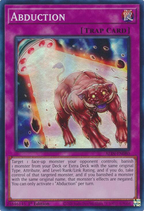 Abduction [ALIN-EN080] Super Rare | Gear Gaming Bentonville
