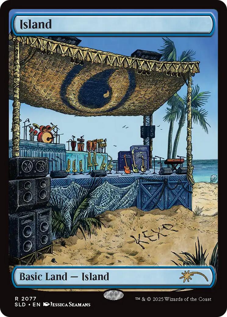 Island (2077) [Secret Lair Drop Series] | Gear Gaming Bentonville