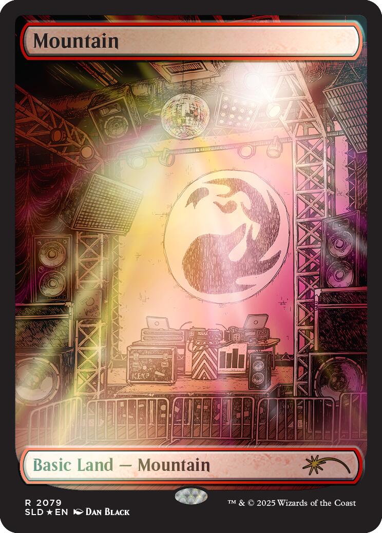 Mountain (2079) (Rainbow Foil) [Secret Lair Drop Series] | Gear Gaming Bentonville
