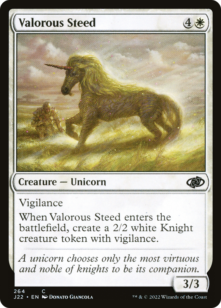 Valorous Steed [Jumpstart 2022] | Gear Gaming Bentonville