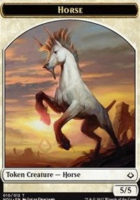 Horse // Warrior Double-Sided Token [Hour of Devastation Tokens] | Gear Gaming Bentonville