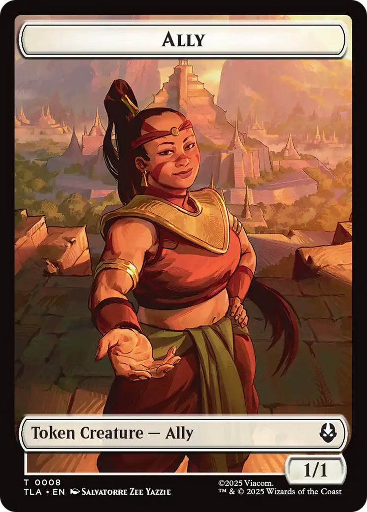 Ally (0008) // Soldier (0002) Double-Sided Token [Avatar: The Last Airbender Tokens] | Gear Gaming Bentonville