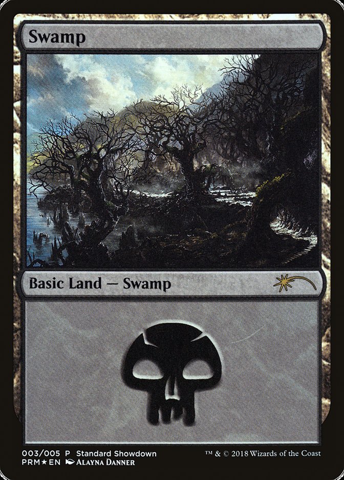 Swamp (Alayna Danner) [Standard Showdown Promos] | Gear Gaming Bentonville